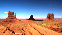 Landscapes deserts Arizona Monument