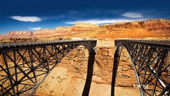 Landscapes deserts Bridges