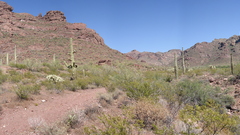 Landscapes deserts dual screen