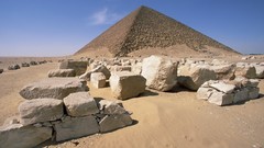 Landscapes deserts Egypt pyramids