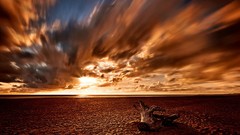 Landscapes deserts skyscapes