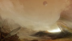 Landscapes design digital art video games