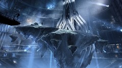 Landscapes design infinity drawings halo concept art outer 