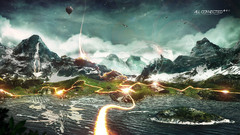 Landscapes Desktopography connection