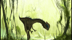 Landscapes Dinosaurs artwork