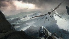 Landscapes Dragons artwork fantasy art