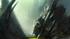 Landscapes drawings dungeons