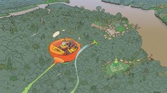 Landscapes drawings rivers science fiction artwork fantasy art 