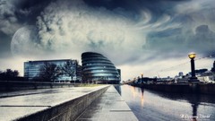 Landscapes dreamy cityscapes