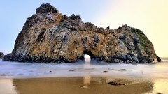 Landscapes Earth mist cliff sea shorelines