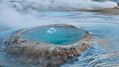 Landscapes Earth national geographic hot springs
