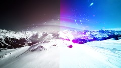 Landscapes effects nieve