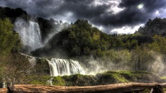 Landscapes falls HDR Photography