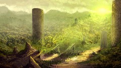 Landscapes fantasy art