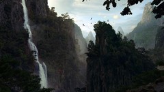 Landscapes fantasy art Andree Wallin