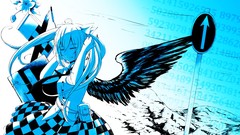 Landscapes Flowers Games blue wings signs tie notebook numbers 