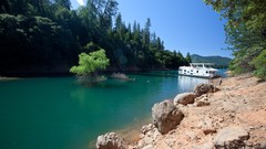 Landscapes Flowers nature Trees Mountains cars Alps travel HDR 