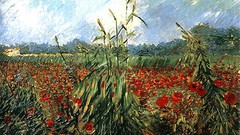 Landscapes Flowers Trees clouds fields Vincent van Gogh artwork 