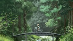 Landscapes Flowers Trees hats Bridges Bicycles anime girls 