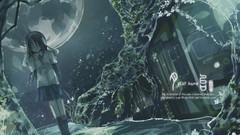 Landscapes Flowers Trees night Stars moon headphones Anime 