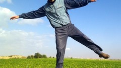 Landscapes flying happy