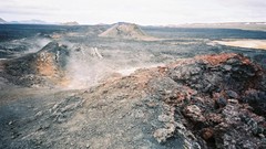 Landscapes fog Mountains rocks iceland