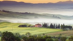 Landscapes fog nature