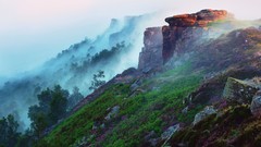 Landscapes fog nature