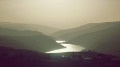 Landscapes fog nature Mountains hills mist rivers