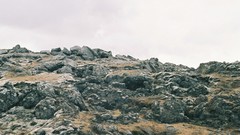 Landscapes fog rocks