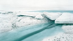 Landscapes fog snow ice mist rivers Olaf Otto Becker