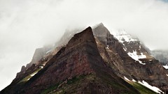Landscapes fog snow Mountains