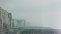Landscapes fog water rocks mist sea shorelines