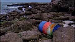 Landscapes France Photographers barrels rocks artwork James 