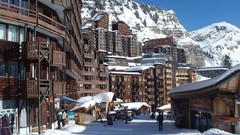 Landscapes France Skyscrapers Alps resort cityscapes city 