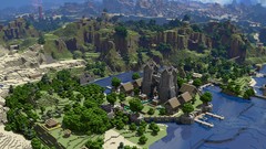 Landscapes game PC minecraft video