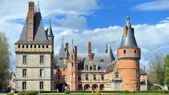 Landscapes Garden Castles buildings skyscapes