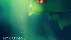 Landscapes Garden paintings ladybirds