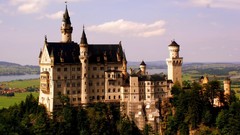 Landscapes germany bavaria Castles Neuschwanstein Castle