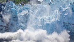Landscapes glacier Alaska national park