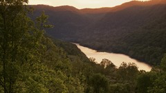 Landscapes glow clay forests National West
