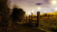 Landscapes grass clouds