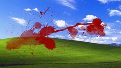 Landscapes grass clouds windows blood fields skies