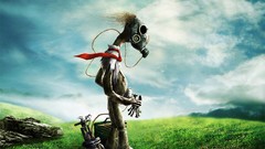 Landscapes grass UFO skyscapes