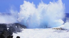 Landscapes Hawaii lava rocks