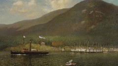 Landscapes hills Birds Boats piers scenic