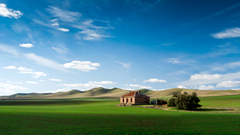 Landscapes hills country