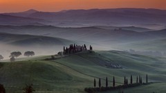 Landscapes hills Italy