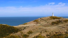Landscapes hills lighthouses