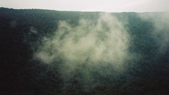 Landscapes hills smoke